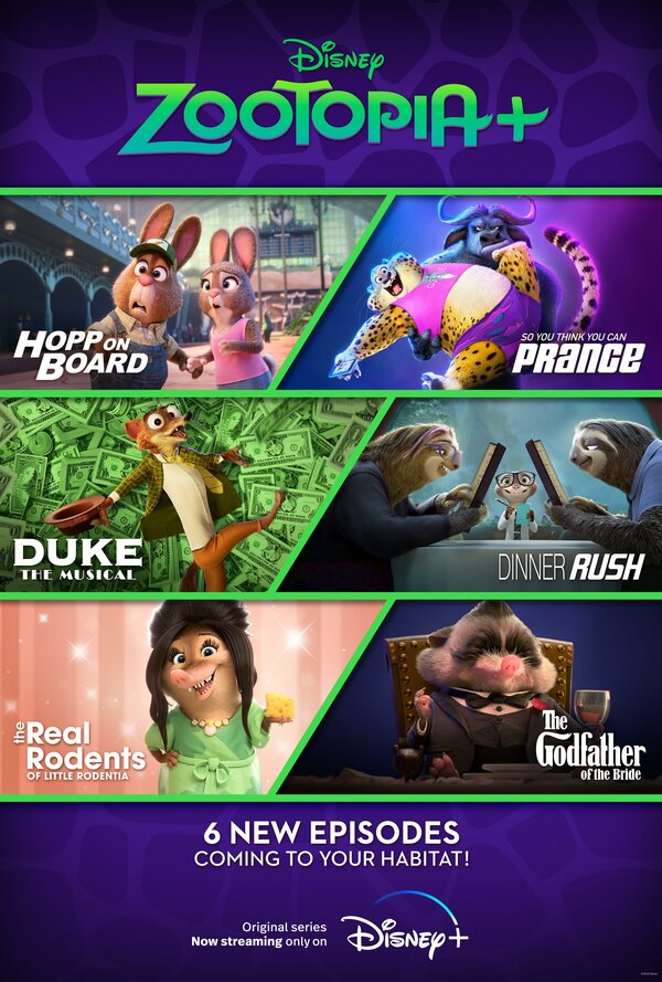 Сериал Зверополис+ (2022) | Zootopia+ Смотреть онлайн в хорошем качестве